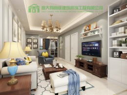 【意大利尚庭装饰】运河人家样板房 1#204 美式